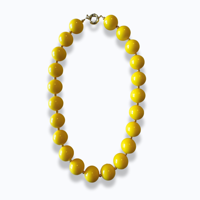 Necklace Aurora Amarillo